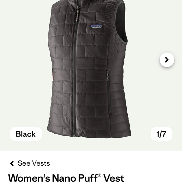 Patagonia Women’s Nano Puff Vest - Picture 6 of 6